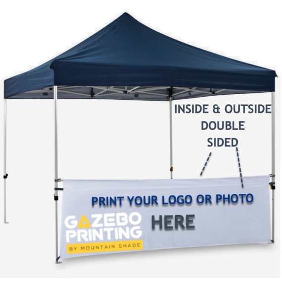 OZtrail Gazebo Printed Halfwall