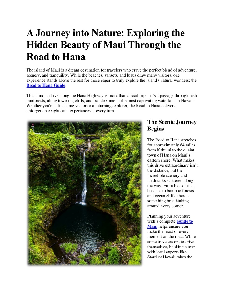 PPT - A Journey into Nature.docx PowerPoint Presentation, free download - ID:14277901