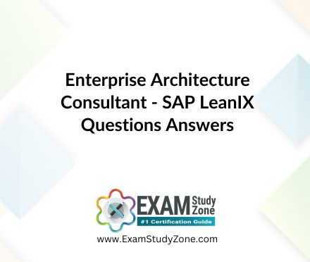 Enterprise Architecture Consultant - SAP LeanIX [C_LIXEA_2404]