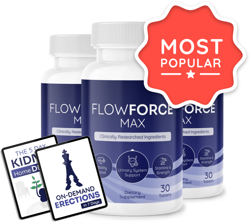 FlowForce Max® | Official Website | #1 Prostate Health Support