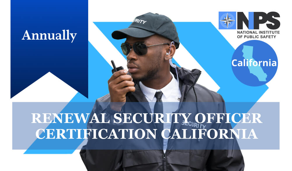 California Guard Card Renewal | Online 8-Hour Training