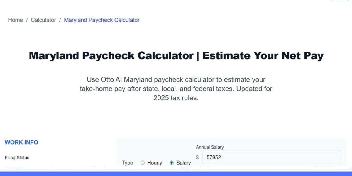Break Down Your Paycheck with a Maryland Calculator