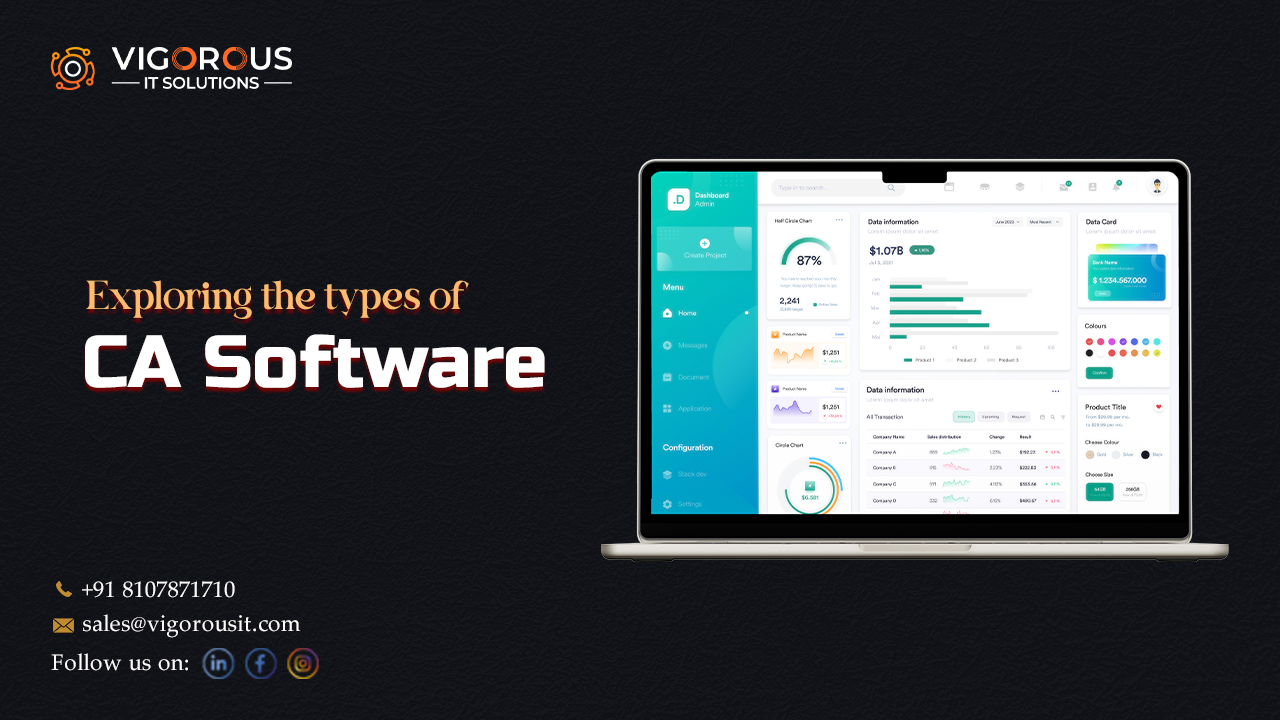 Exploring the Types of CA Software: Guide for Chartered Accountants in 2025