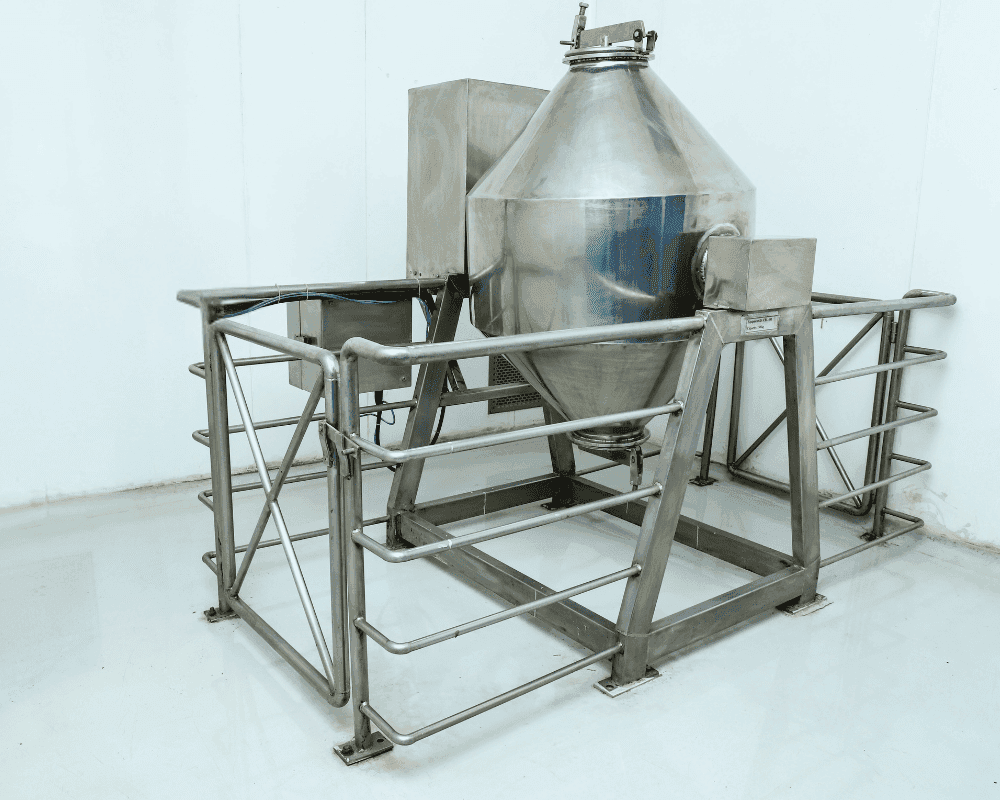 High-Efficiency Double Cone Blender for Industrial Powder Mixing
