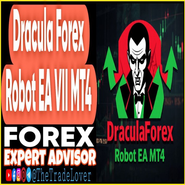 Dracula Forex Robot EA VII MQ4 Source Code (Works on Build 1443+) | Forex Robot | MT4 Expert Advisor - The Trade Lovers