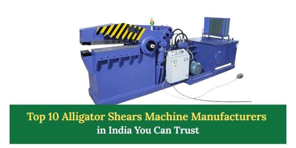 Top 10 Alligator Shears Machine Manufacturers in India You Can Trust