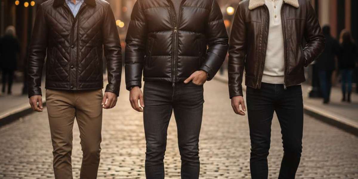 How to Wear a Padded Leather Jacket Mens (Without Looking Bulky)