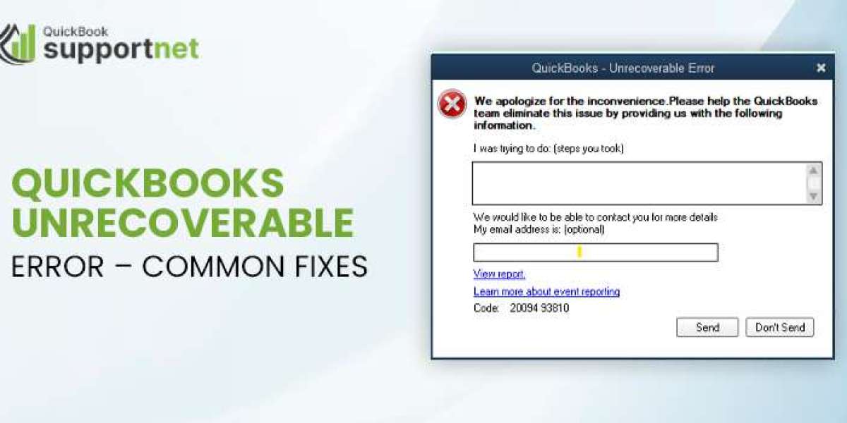 Facing QuickBooks Unrecoverable Error? Here’s What You Should Do First