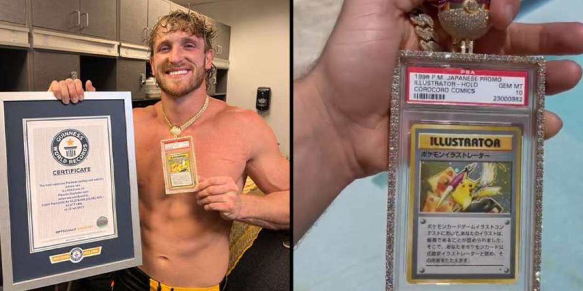 Pikachu Illustrator Card: Logan Paul Auction News