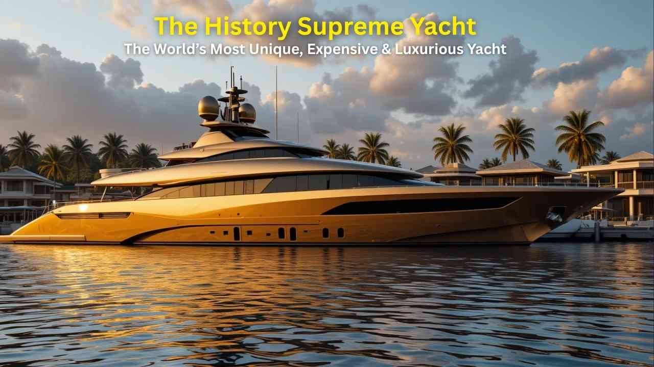 The History Supreme Yacht: The World’s Most Unique, Expensive & Luxurious Yacht