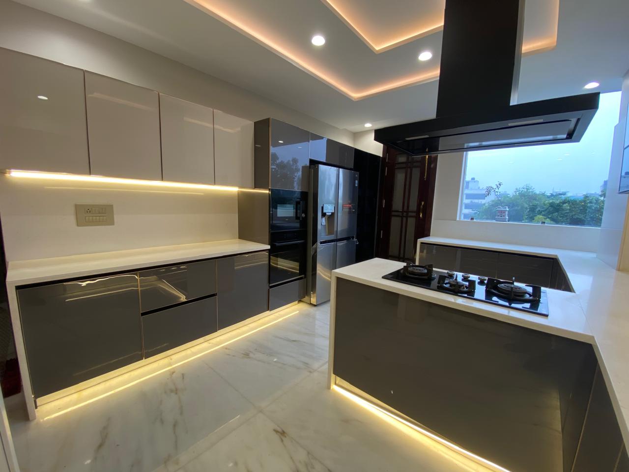 Luxury Marble Countertop Ideas for Modern Modular Kitchen Designs