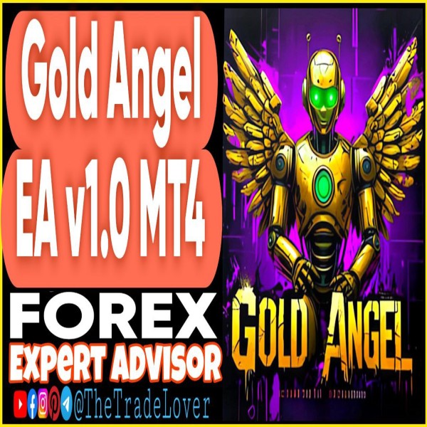 Gold Angel EA v1.0 MT4 (Works on Build 1443+) | Forex Robot | MT4 Expert Advisor - The Trade Lovers