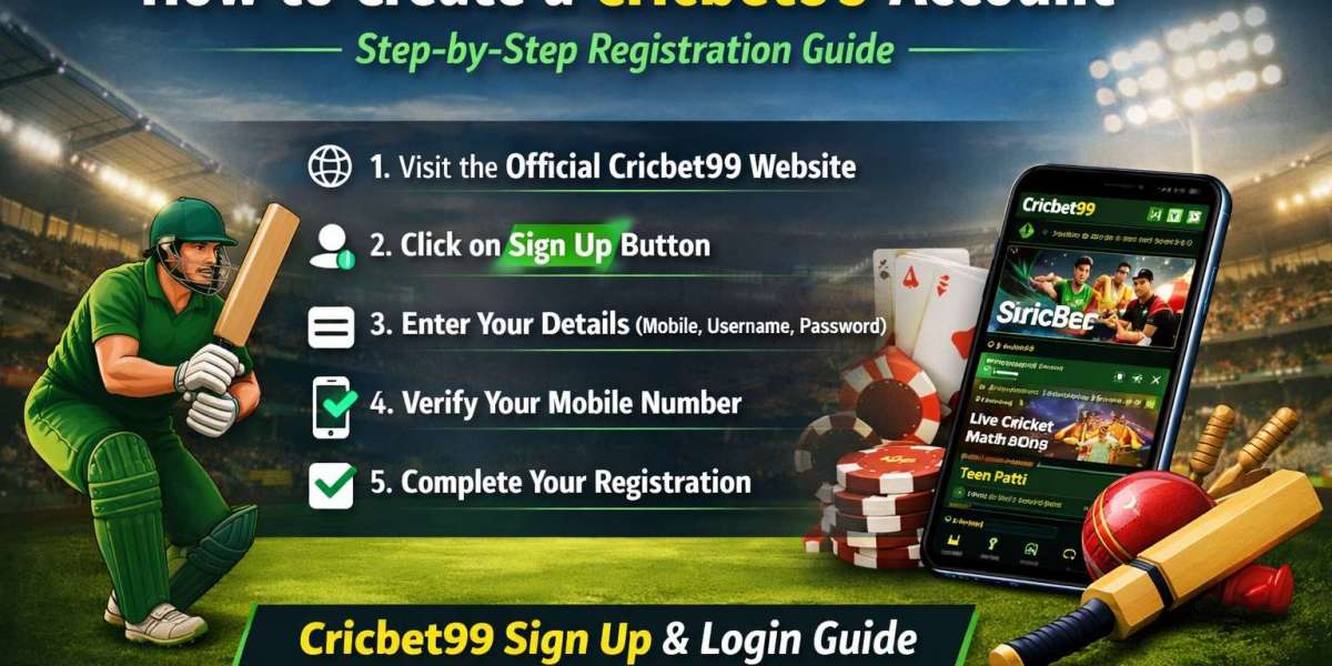 How to Create a Cricbet99 Account – Easy Registration Guide