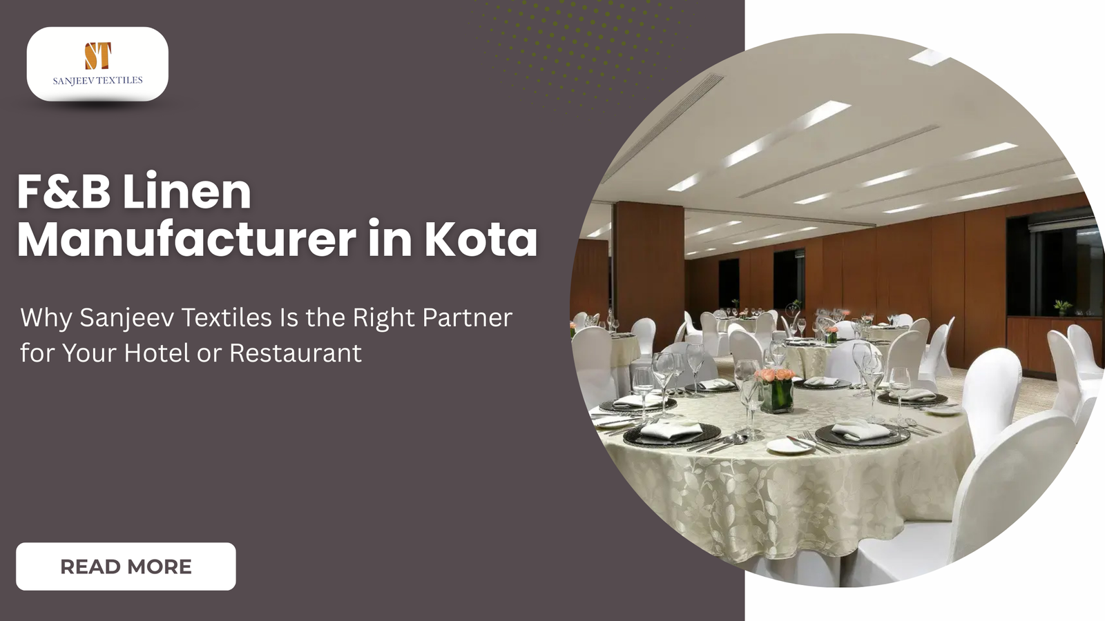 F&B linen manufacturer Kota | Sanjeev Textiles