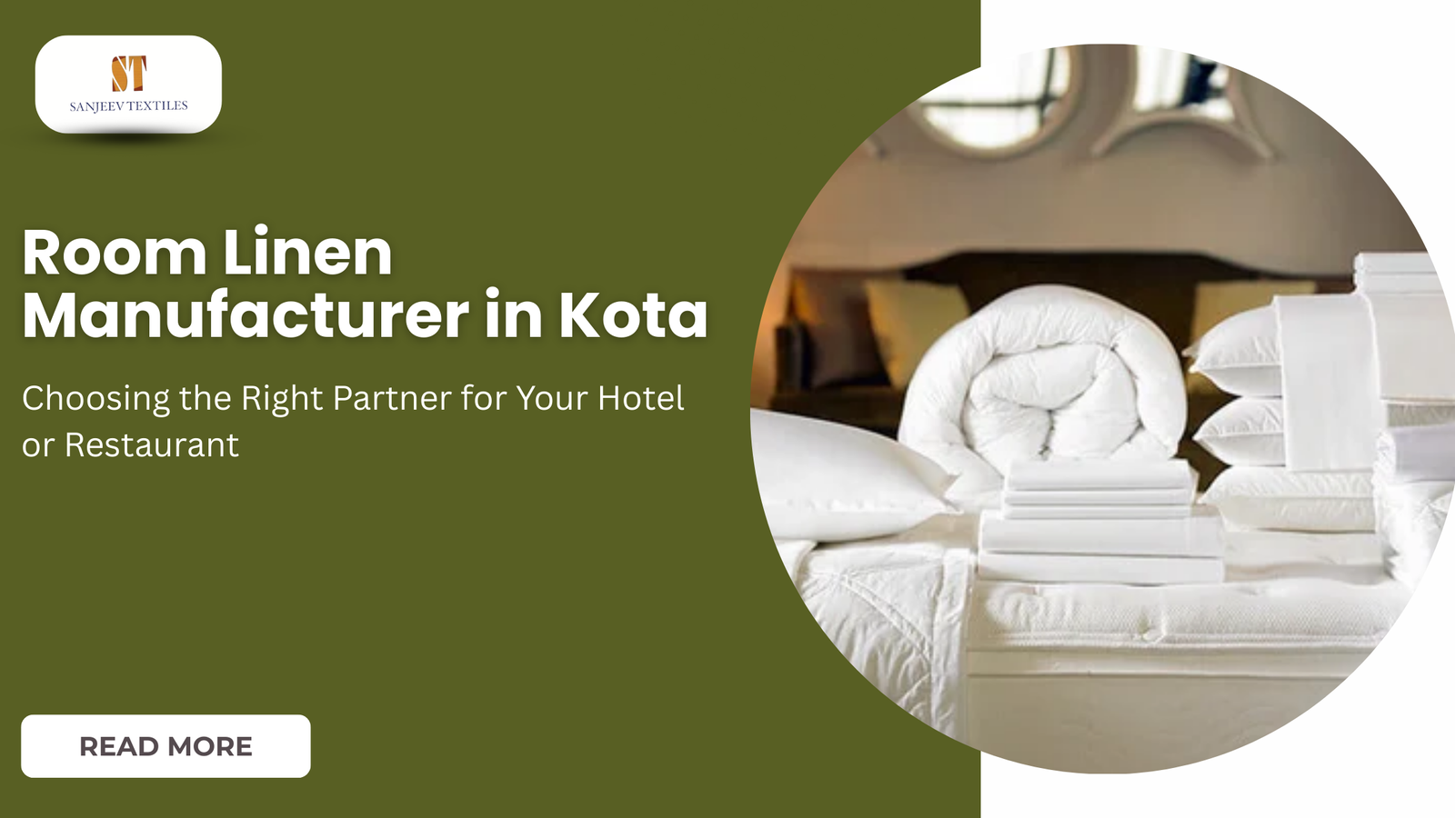 Room Linen Manufacturer in Kota | Hotel & Restaurant Linen