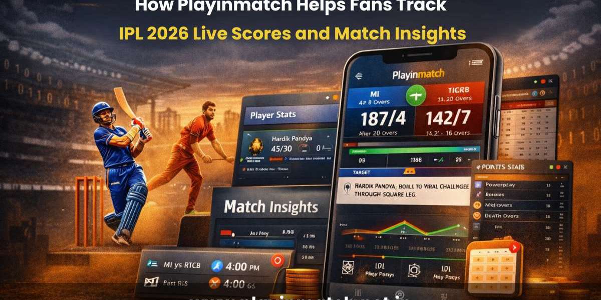 How Playinmatch Helps Fans Track IPL 2026 Live Scores and Match Insights