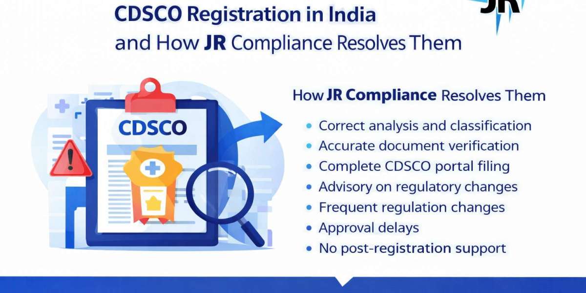 Common Challenges in CDSCO Registration in India and How JR Compliance Resolves Them
