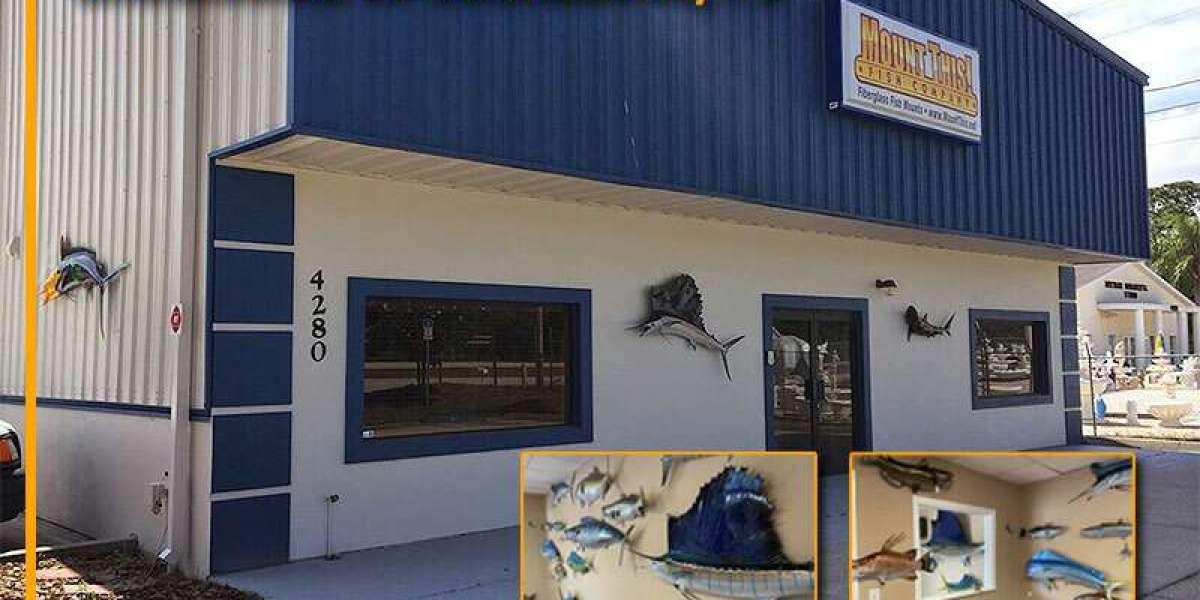 Capture Your Trophy Catch Forever with Stunning Fish Replica and Fish Mount Art