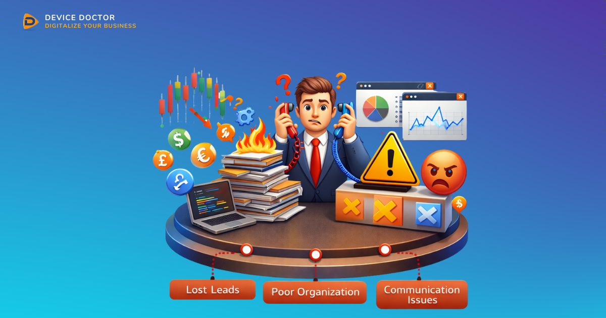 Common Problems Forex Brokers Face Without a CRM System