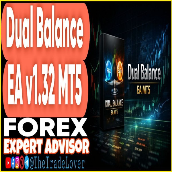 Dual Balance EA v1.32 MT5 (Works on Build 5572+) | Forex Robot | MT5 Expert Advisor - The Trade Lovers